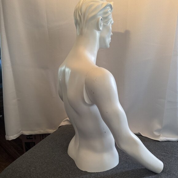 Male Mannequin Male Torso w Removable Arms Commercial Grade - Picture 3 of 8